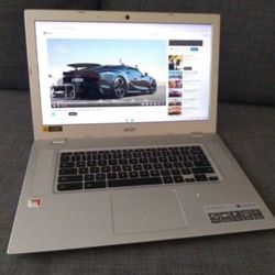 Acer Chromebook 315 Touch Screen 15"  LAPTOP NOTEBOOK COMPUTER Working Great And Charger  