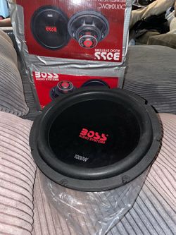 Boss audio systems subwoofers
