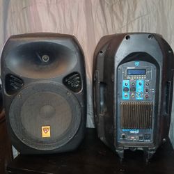 Rockville Power Gig RPG122k Bluetooth Wired Mic 12in 1000w Speakers