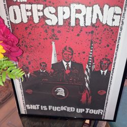 Offspring Concert Posters  (Lithograph) - 16” X 20” 