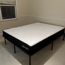 Full Bed Frame And Mattress 