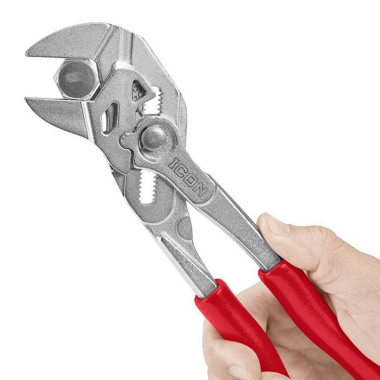 NEW ICON 10" 21 SAE & MM SIZED PLIERS $25