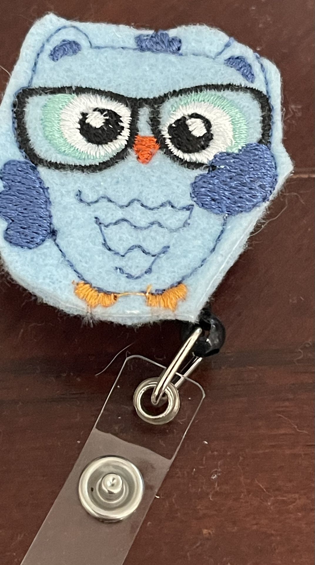 Owl Badge Reel