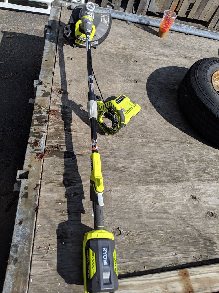 Ryobi RY40001A Power Head W/ Attachment C RY40022
