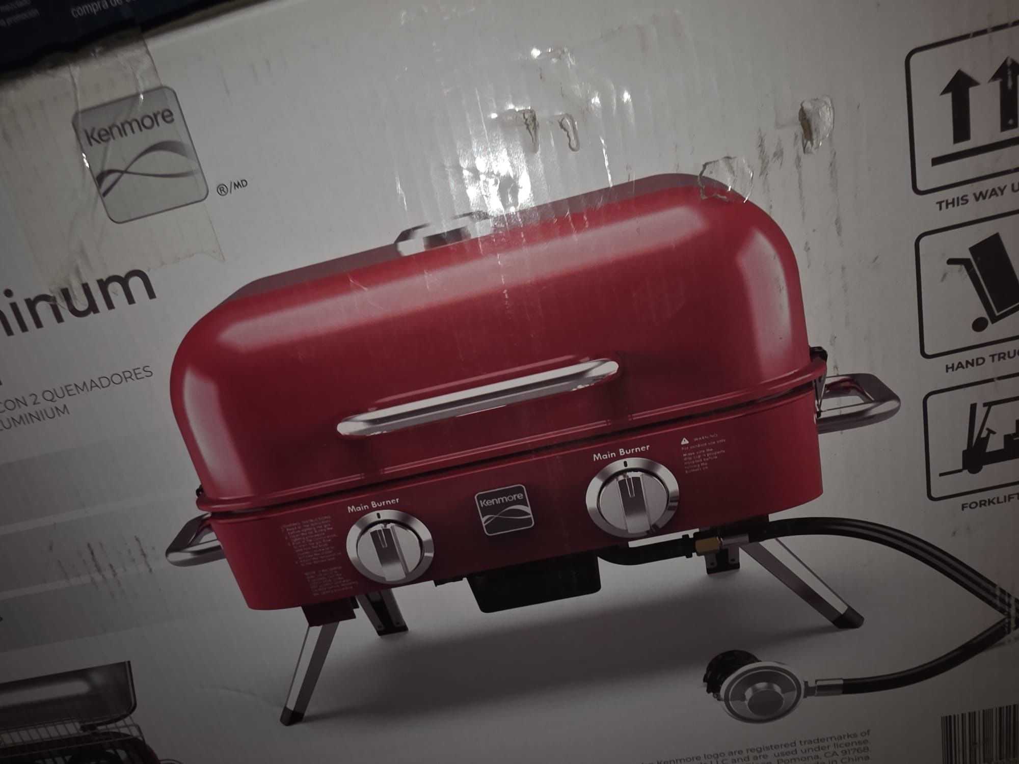 Kenmore Portable Table Top Gas Grill