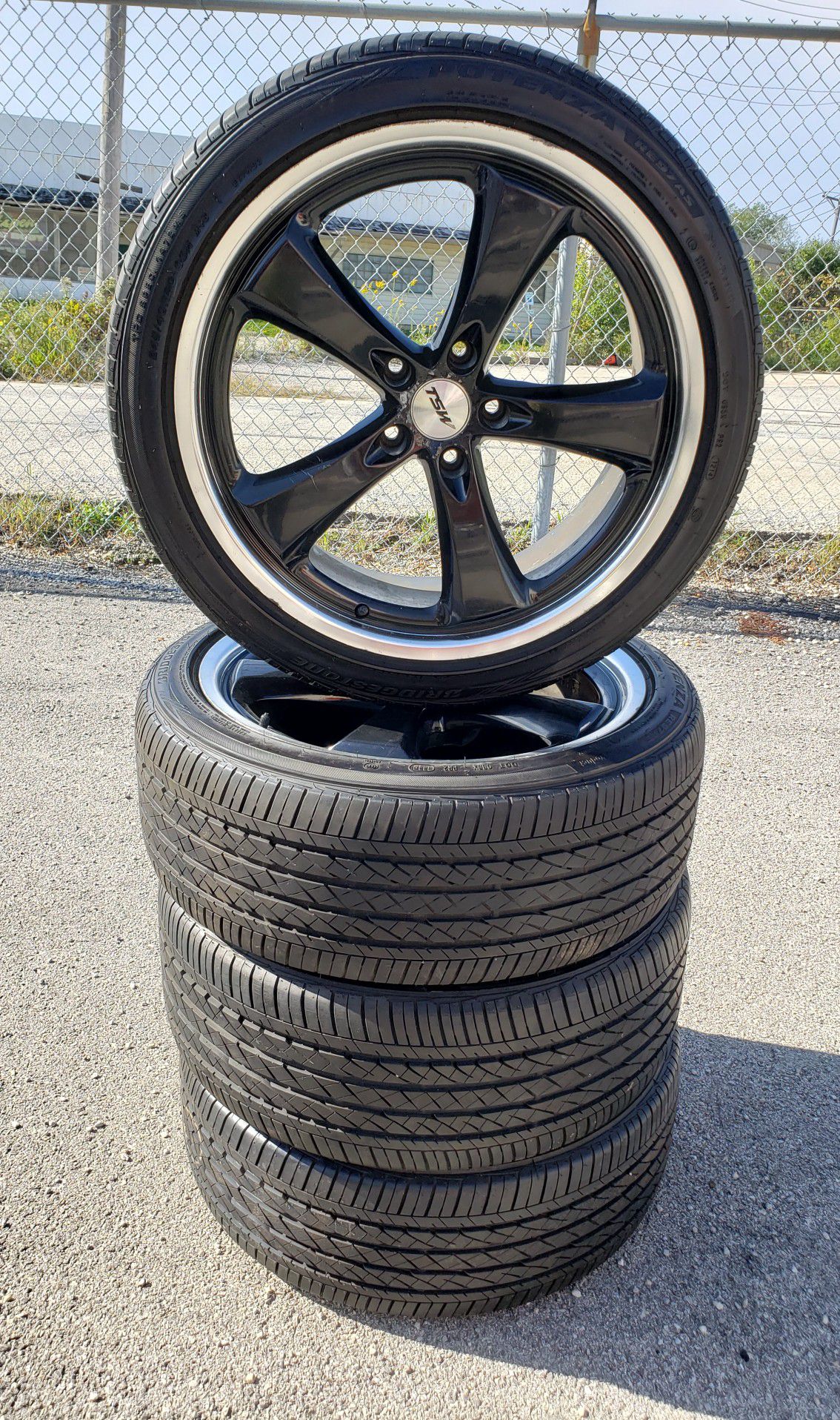 TSW 20" rims and tires