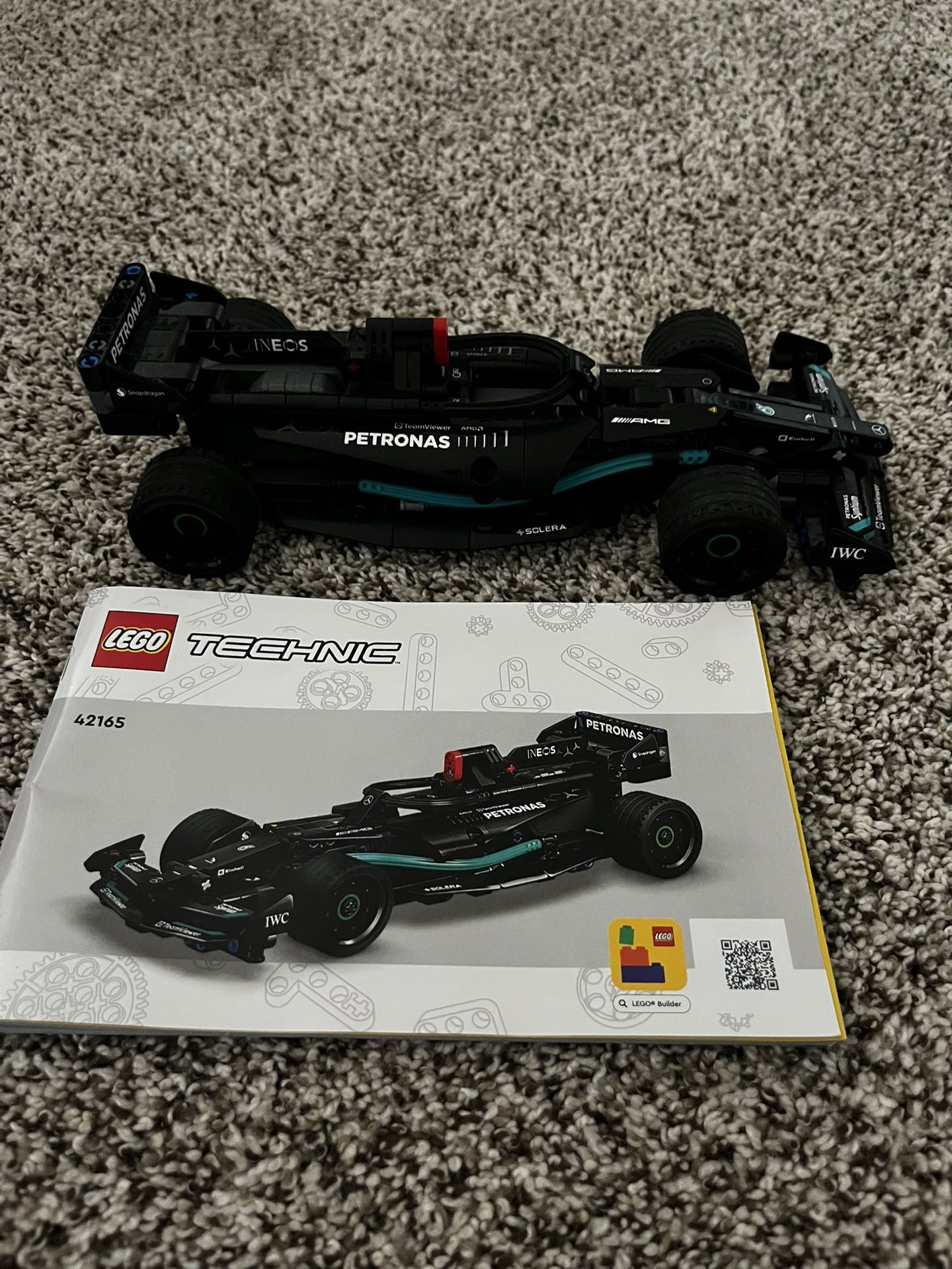 Lego Mercedes f1 Car