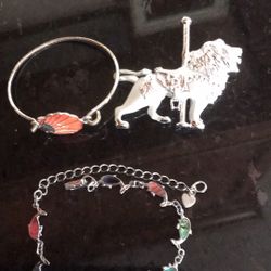 Bracelet, Pin, Barbie  Charm Bracelet