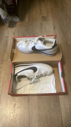 Nike Cortez White Black Size 8.5