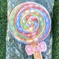 Lollipop Fidget Pop It Toy