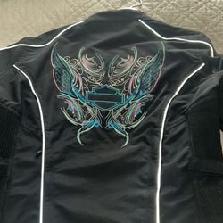 Harley Davidson Jacket Women’s Butterfly Riding Jacket 