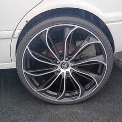 Toyota Tesla Rims 5 Lugs 