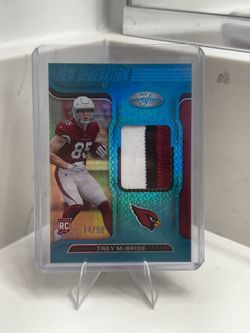 2022 Panini Certified Trey McBride New Generation Rookie 3 Color Patch Card /50
