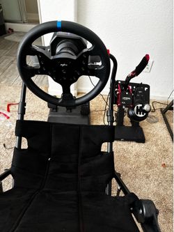 🏁 PXN V99 Racing Simulator Bundle – Upgraded Metal Pedals + Cockpit – $649 OBO