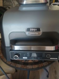 Ninja wood fire smoker grill air fryer and bake