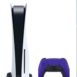 Ps5 W/ 150$ In Store And Purple Controller (Lots Of Games)