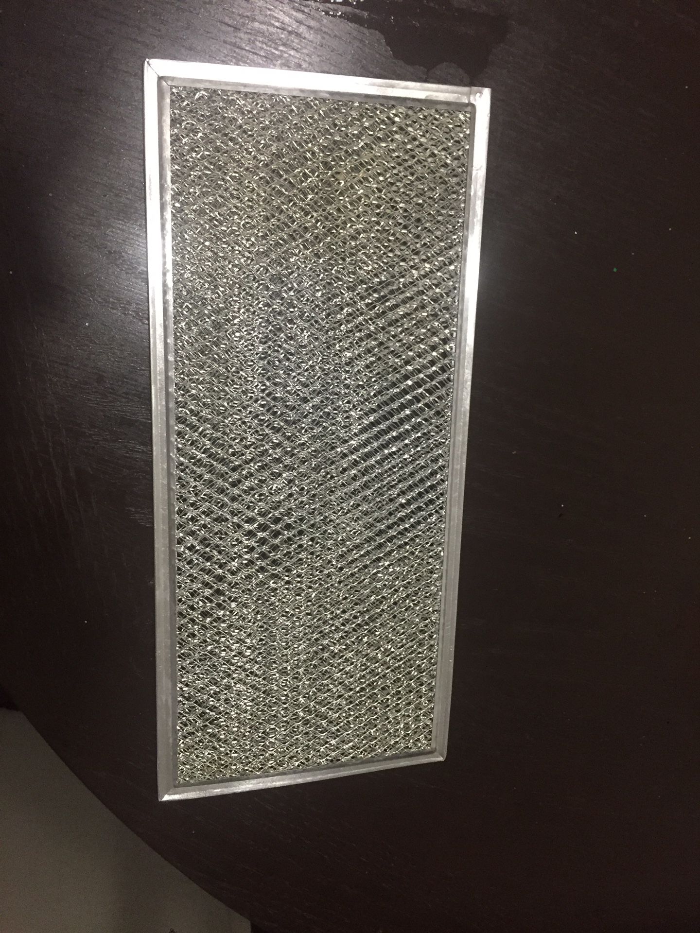 Microwave grill filter