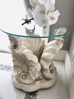 Antique Side Table Set of 2