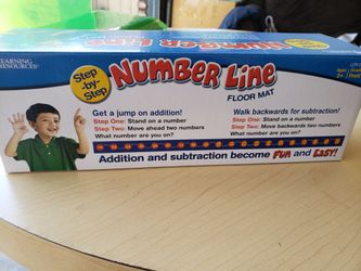 Number Line Floor Mat