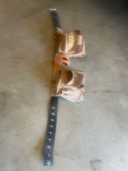 Belt and tool holder