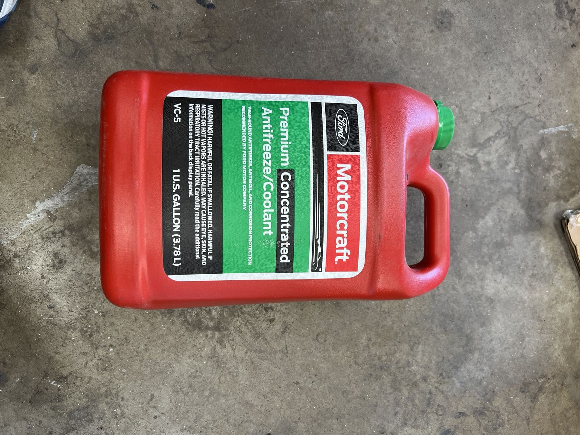 Motorcraft Green Coolant