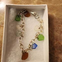 Beachglass Bracelet 