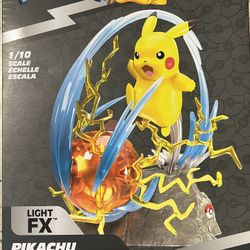 Pokemon Pikachu Deluxe Collector Statue Figure - Light FX - Authentic Details Collectibles for Fans Everywhere