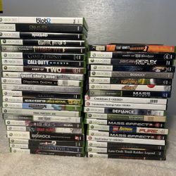 Microsoft Xbox 360 Games Lot of 41