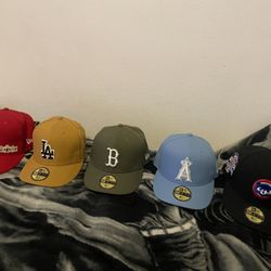 Fitted New Era Hats 6 7/8