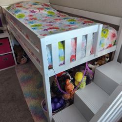 Loft Bed With Stairs - EXCELLENT CONDITION!!