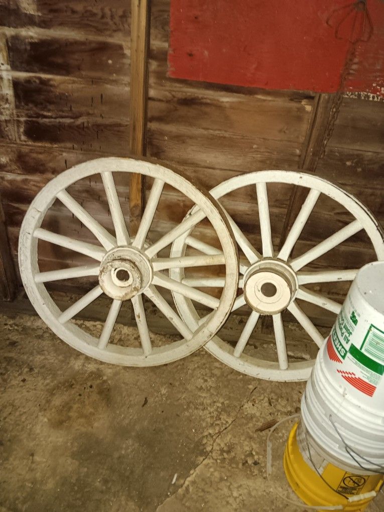 Nice Wooden Wheels
