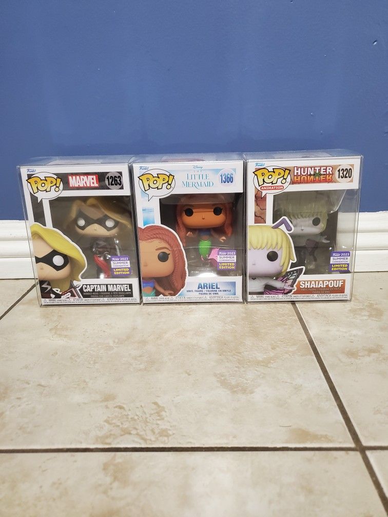 Summer Convention Limited Edition Funko Pops 2023