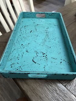 Turquoise Tray