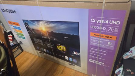 75" Samsung UHC smarttv