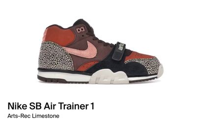 Size 6.5 - Arts-Rec x Nike Air Trainer 1 SB For Recreational Use IF0501 200