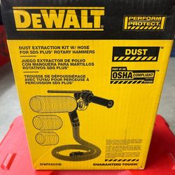 DeWalt Dust Extraction Kit w/ Hose for SDS-PLUS Rotary Hammers