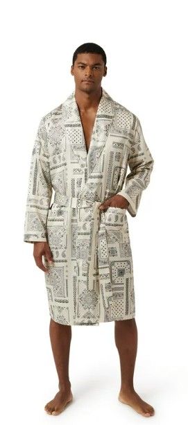 Dogg Supply by Snoop Dogg Mens Poly Satin Robe.... CHECK OUT MY PAGE FOR MORE ITEMS