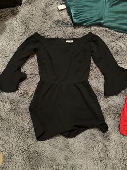 Black and Red Rompers