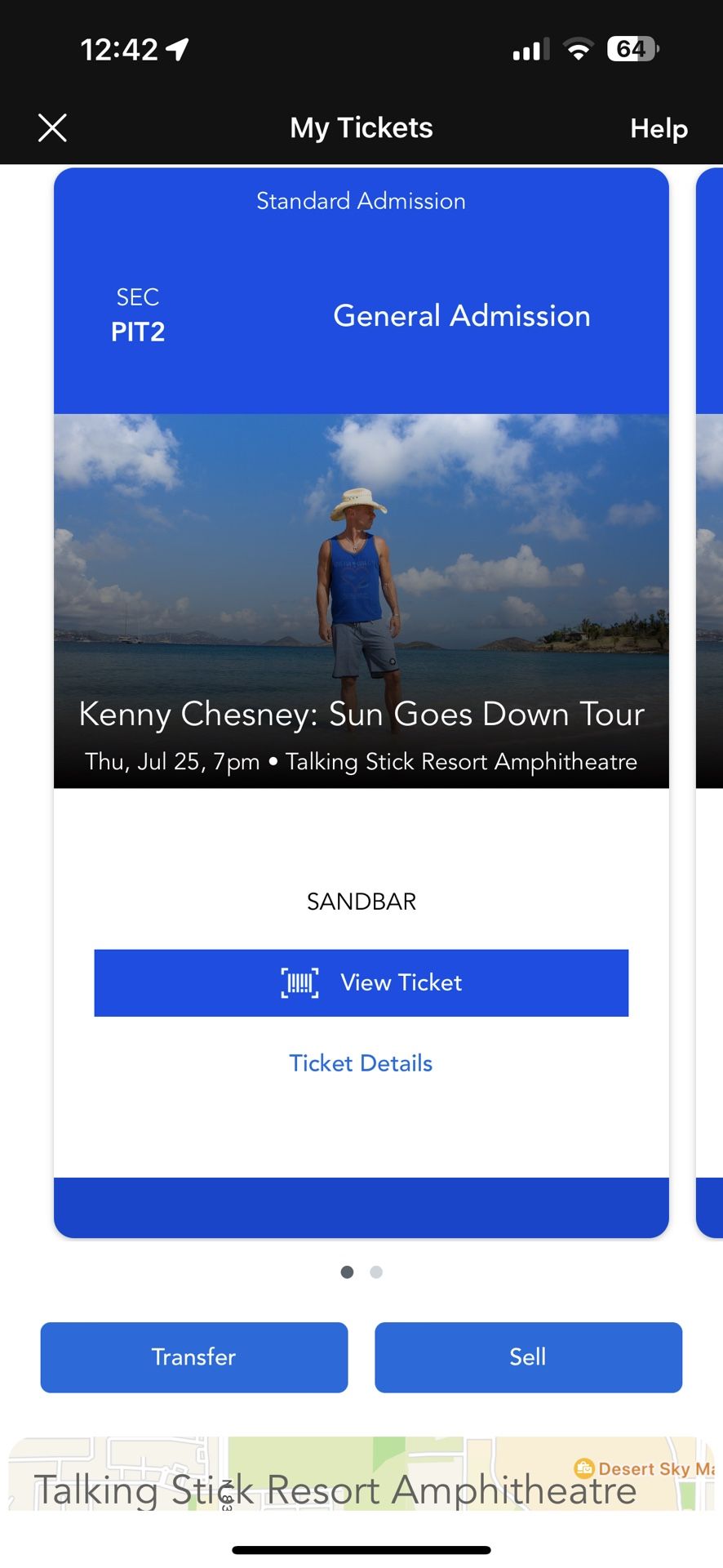 KENNY CHESNEY TICKETS TONIGHT JULY 25