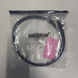 Edikted Women’s Black Western Skinny Belt New With Tags