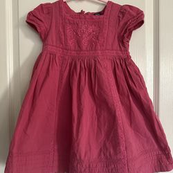 Baby Gap Antique Dust Rose Layered Dress Girls 3T 3