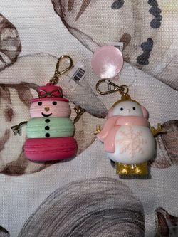 Snowman hand sanitizer holders