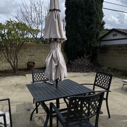 Outdoor Table And Chairs Set 