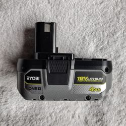 18V Ryobi 4Ah battery new
