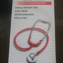  Stethoscope Red (New)