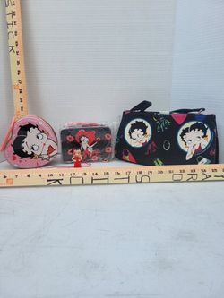 Betty Boop Purse & 2 Containers