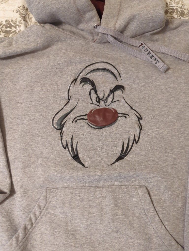 Disney Grumpy Pullover Sweatshirt Men's XXlg