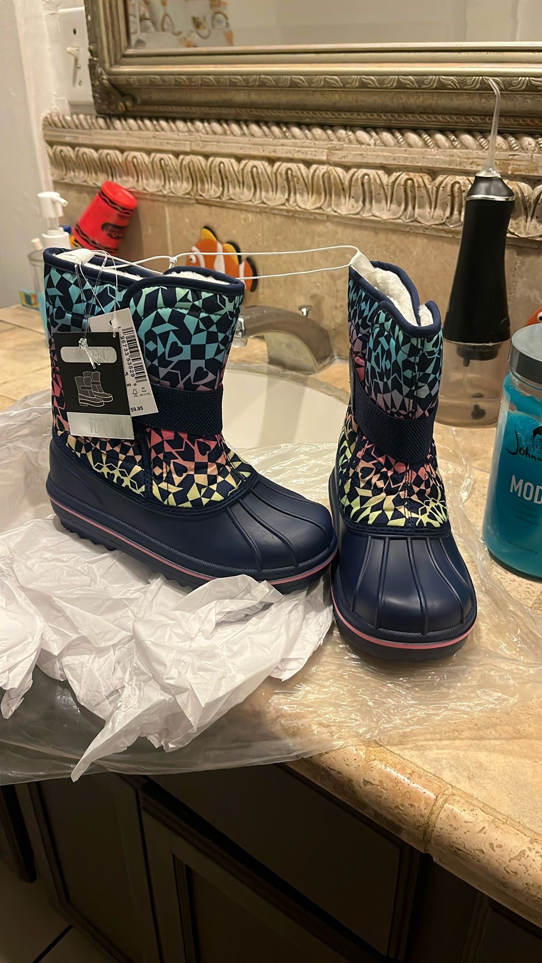 Snow Boots For kids Size 13