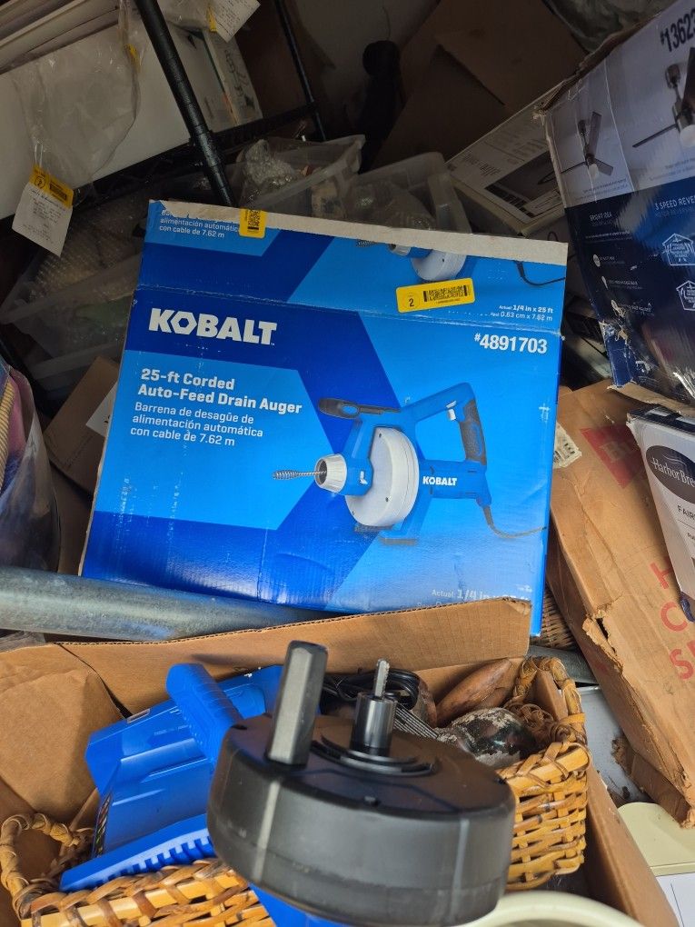 Electric Kolbalt Rotor Drain Auger