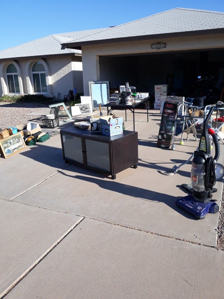 Household Items, Golf Bag Cart, Kitchen Items, Miscellaneous Items